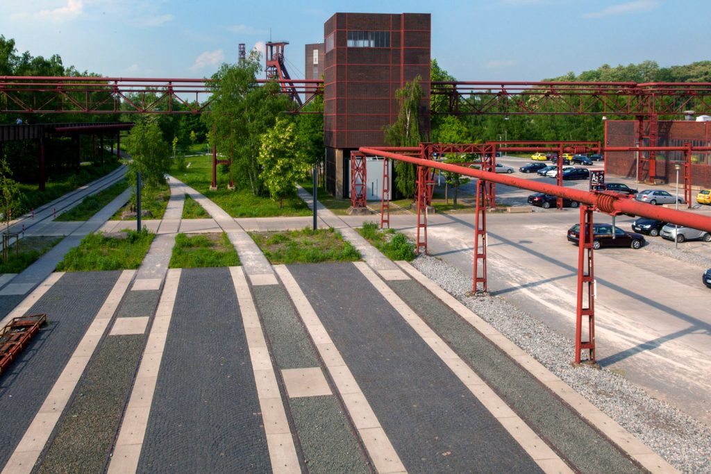 Complejo industrial de la antigua mina de carbón de Zollverein. Essen. Renania del Norte-Westfalia 2011