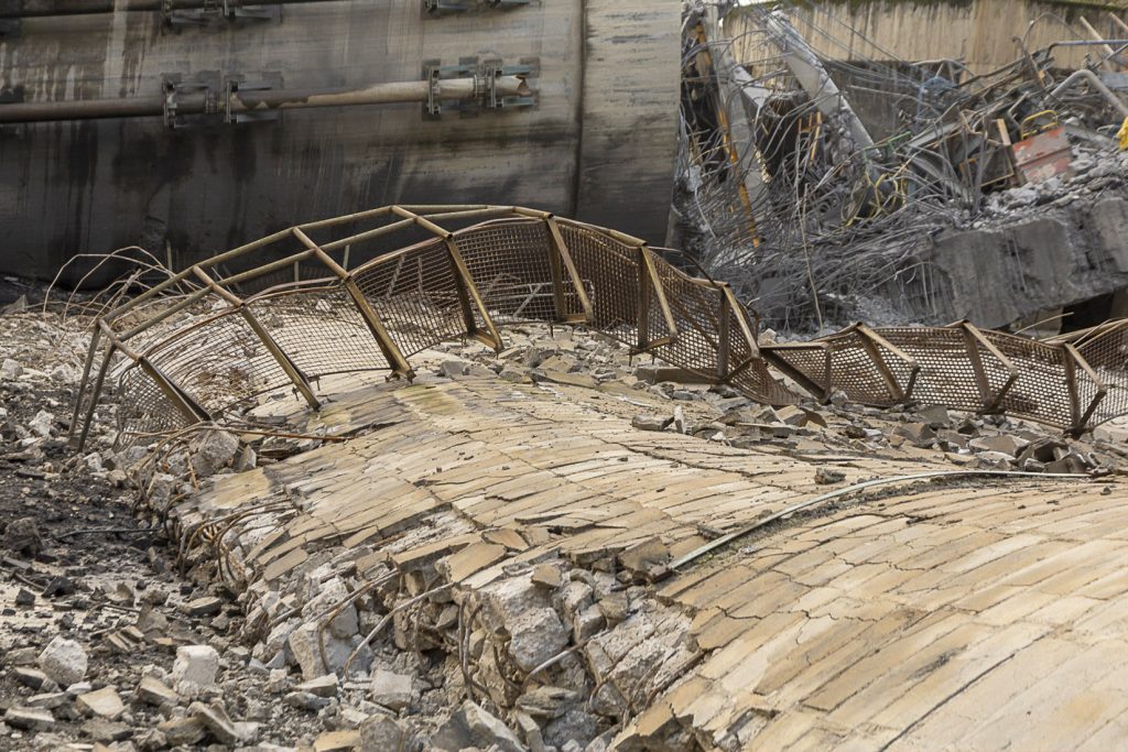 Desmantelamiento de la Central Térmica del Narcea. Naturgy. Tineo. Asturias 2023