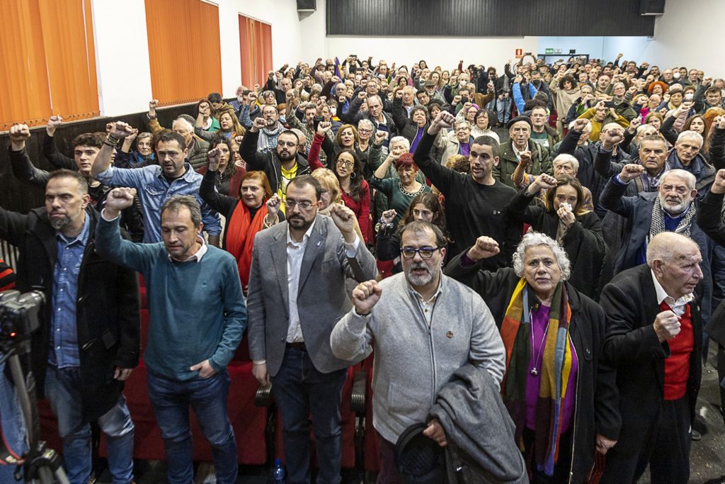Despedida a Anita Sirgo, emblema de la lucha antifranquista. Langreo. Asturias 2024