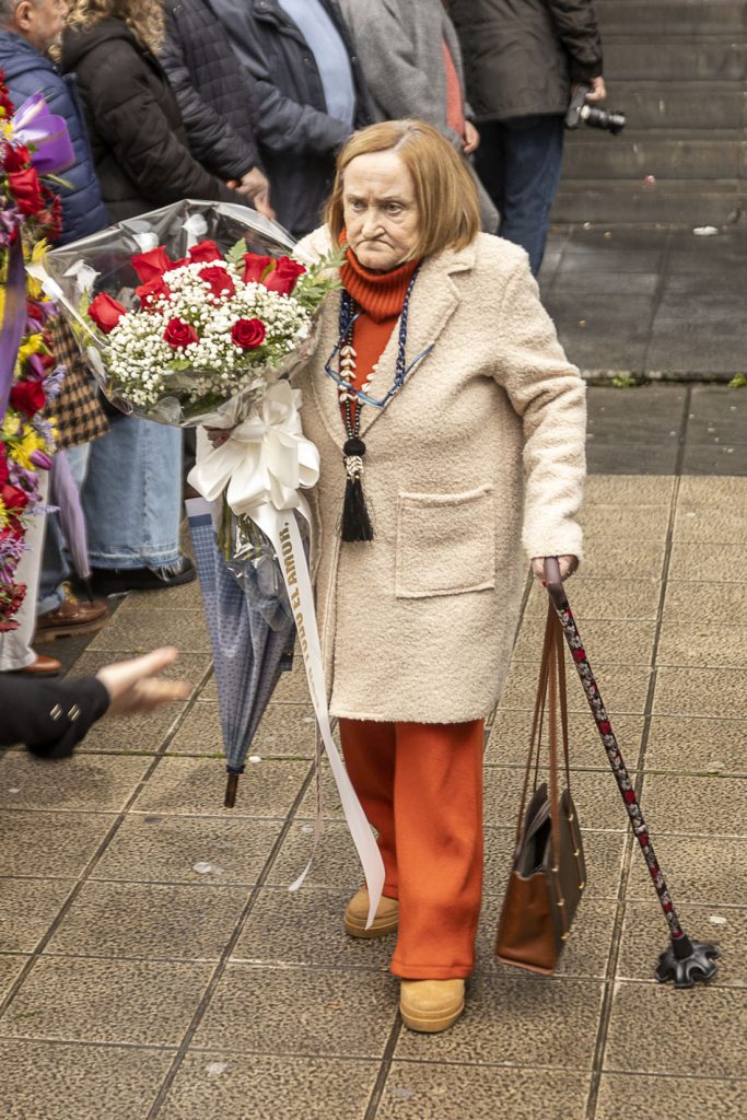 Despedida a Anita Sirgo, emblema de la lucha antifranquista. Langreo. Asturias 2024