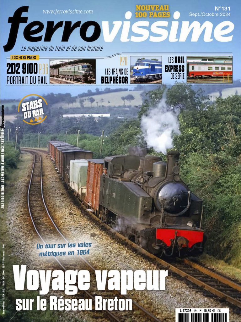 Portada de la revista Ferrovissime Nº 131. Septiembre / Octubre 2024