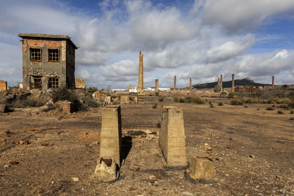 Instalaciones abandonadas del Cerco industrial de Peñarroya – Pueblonuevo. Córdoba 2023
