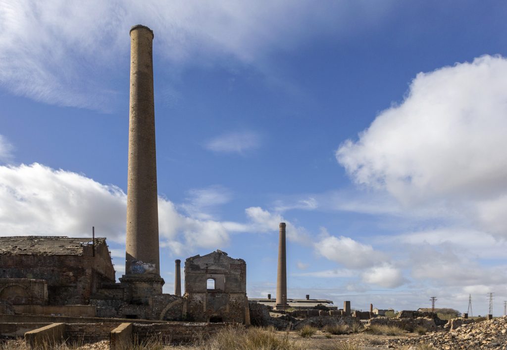 Instalaciones abandonadas del Cerco industrial de Peñarroya – Pueblonuevo. Córdoba 2023