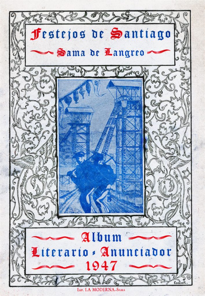 Portfolio Fiestas de Santiago. 32 Paginas. Langreo. Asturias 1947