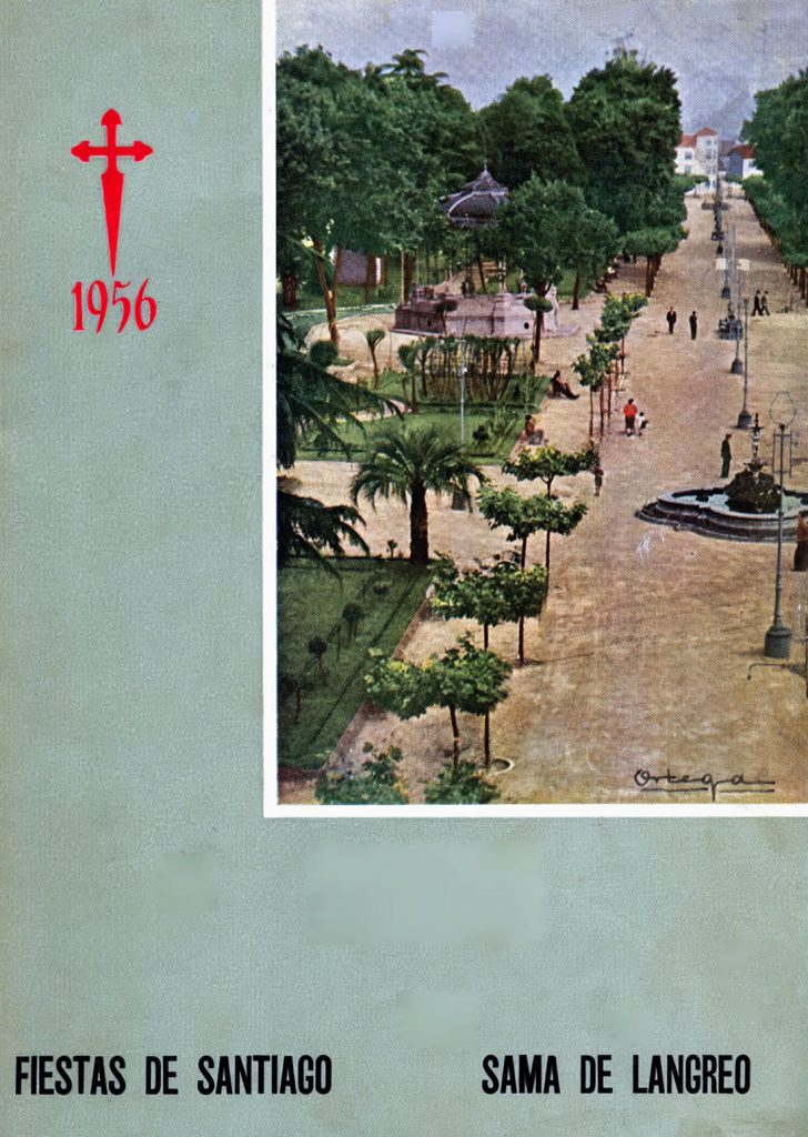 Portfolio Fiestas de Santiago. 102 Paginas. Langreo. Asturias 1956