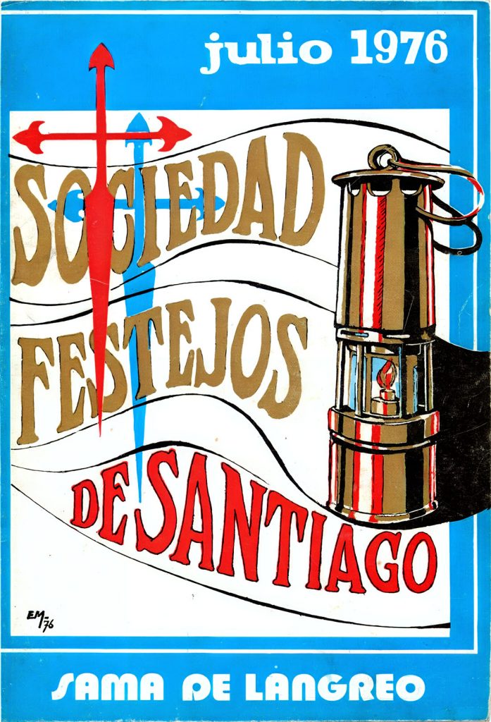 Portfolio Fiestas de Santiago. 181 Paginas. Langreo. Asturias 1976