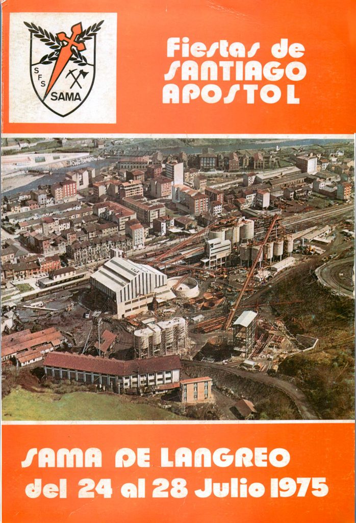 Portfolio Fiestas de Santiago. 199 Paginas. Langreo. Asturias 1975