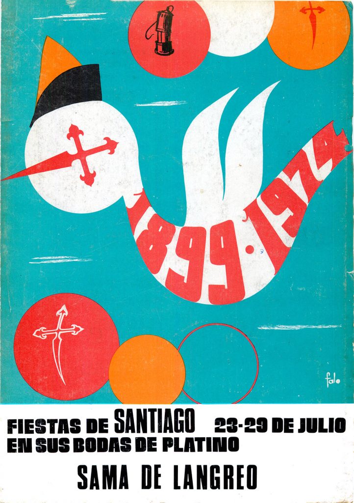 Portfolio Fiestas de Santiago. 204 Paginas. Langreo. Asturias 1974
