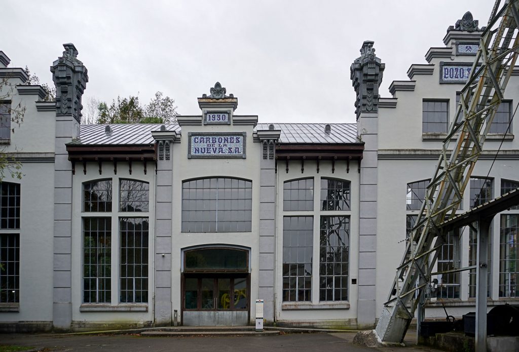 Vista general de la sala de máquinas del Pozo San Luis. La Nueva. Langreo. Asturias. 2024