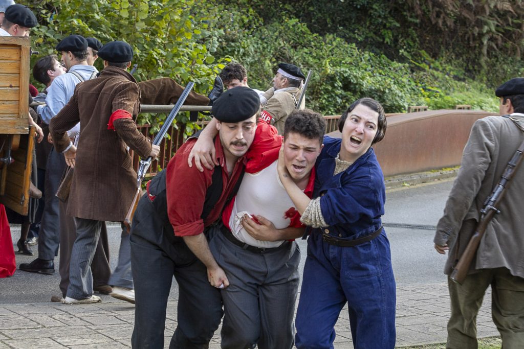 Recreación Histórica de la revolución de Octubre del 34. Turón. Mieres. Asturias 2024