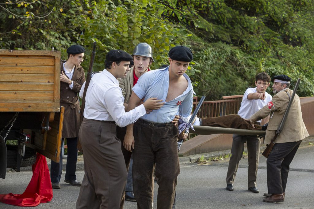 Recreación Histórica de la revolución de Octubre del 34. Turón. Mieres. Asturias 2024