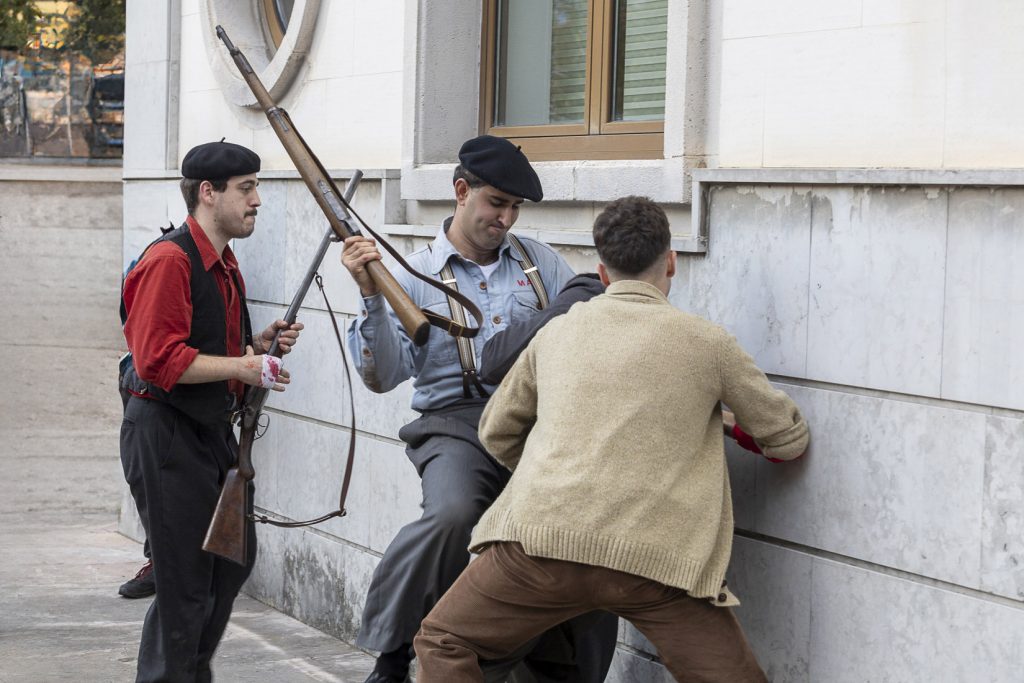 Recreación Histórica de la revolución de Octubre del 34. Turón. Mieres. Asturias 2024