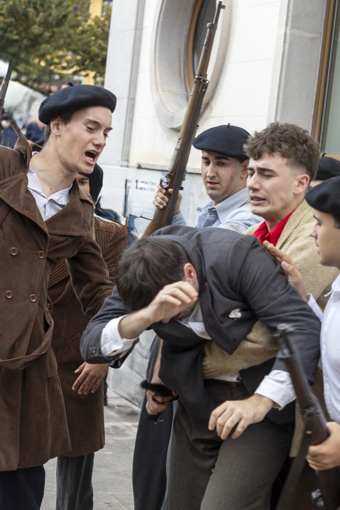 Recreación Histórica de la revolución de Octubre del 34. Turón. Mieres. Asturias 2024