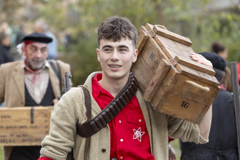 Recreación Histórica de la revolución de Octubre del 34. Turón. Mieres. Asturias 2024