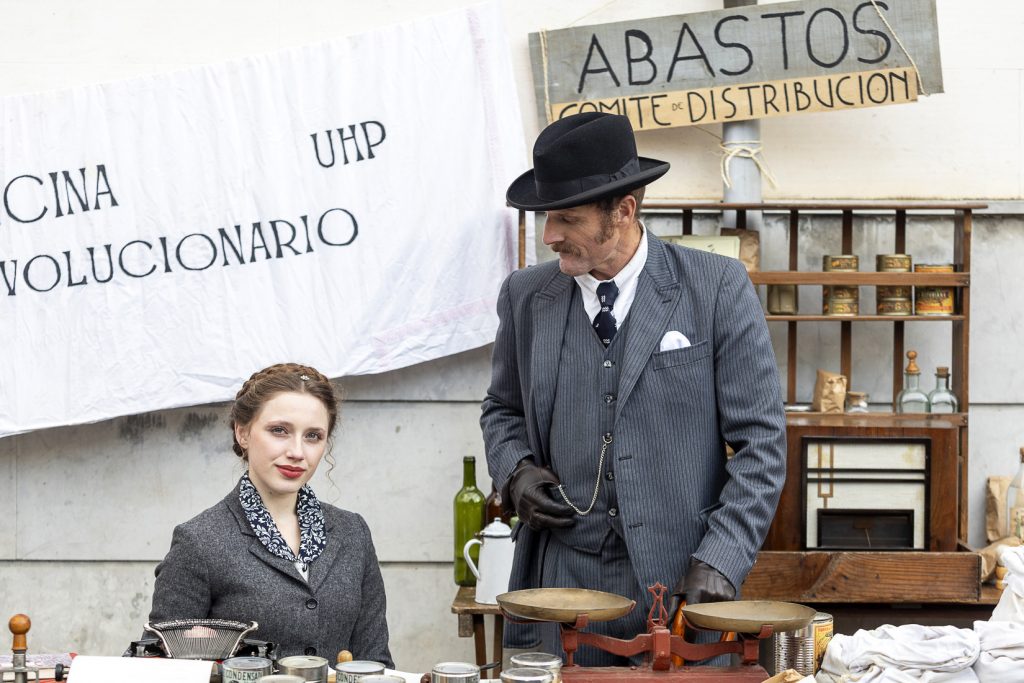 Recreación Histórica de la revolución de Octubre del 34. Turón. Mieres. Asturias 2024