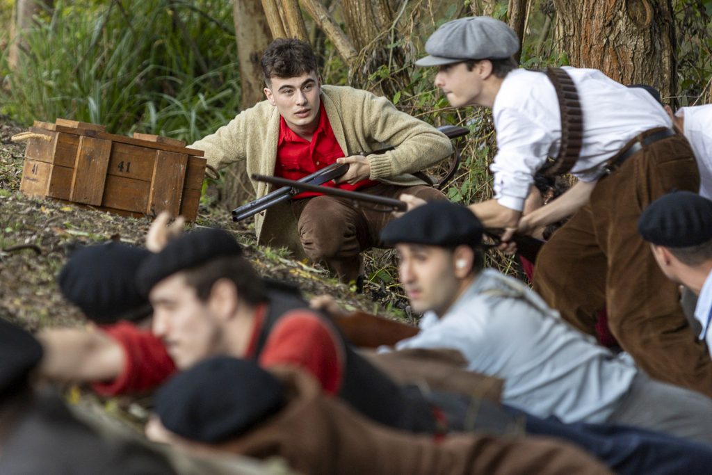 Recreación Histórica de la revolución de Octubre del 34. Turón. Mieres. Asturias 2024