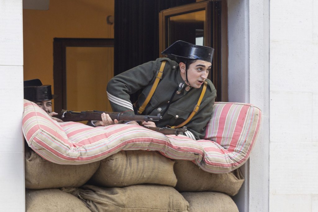 Recreación Histórica de la revolución de Octubre del 34. Turón. Mieres. Asturias 2024