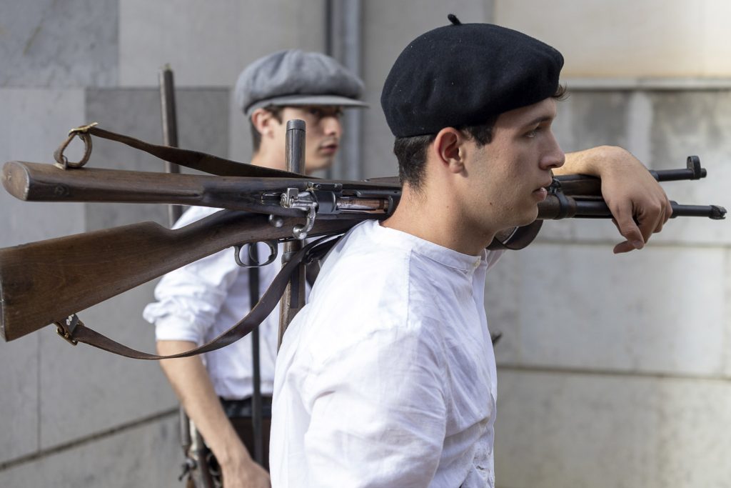 Recreación Histórica de la revolución de Octubre del 34. Turón. Mieres. Asturias 2024