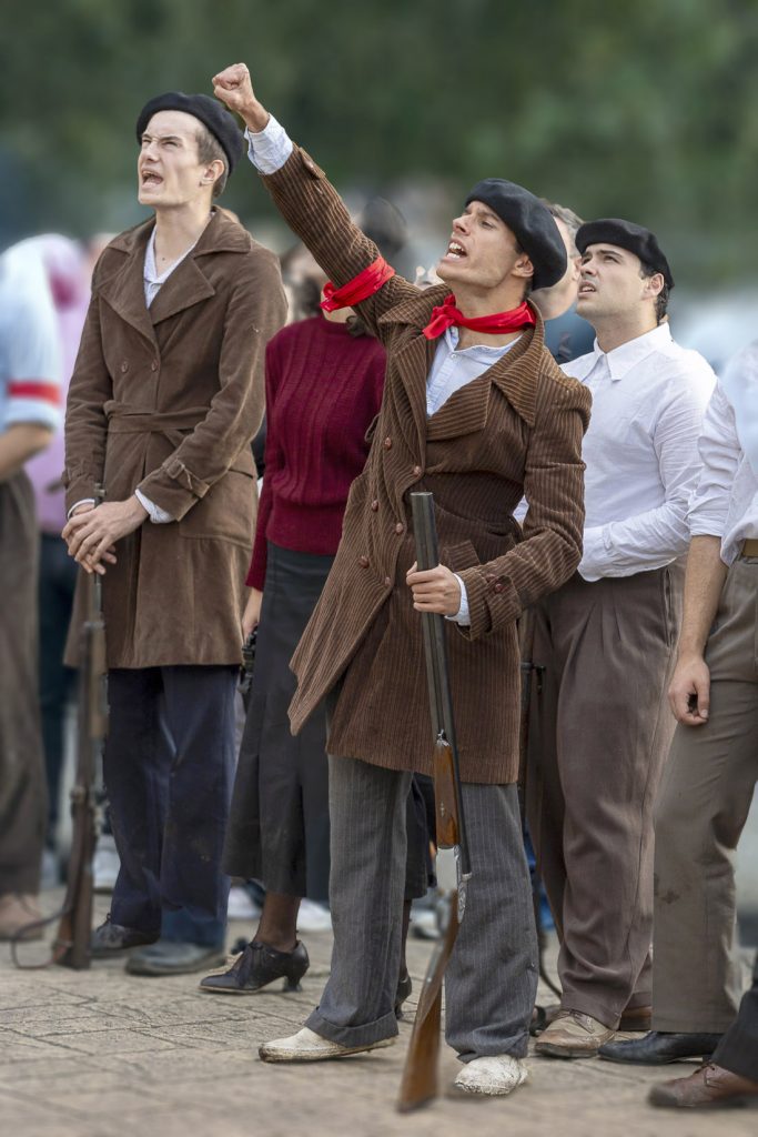 Recreación Histórica de la revolución de Octubre del 34. Turón. Mieres. Asturias 2024