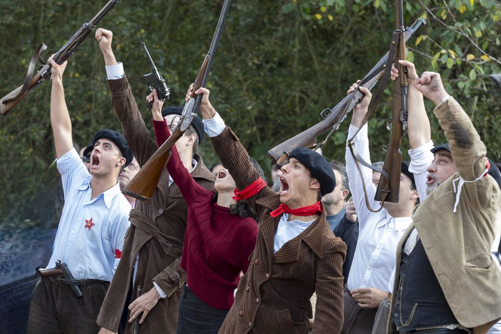 Recreación Histórica de la revolución de Octubre del 34. Turón. Mieres. Asturias 2024