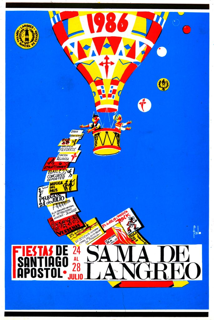 Portfolio Fiestas de Santiago. 181 Paginas. Langreo. Asturias 1986