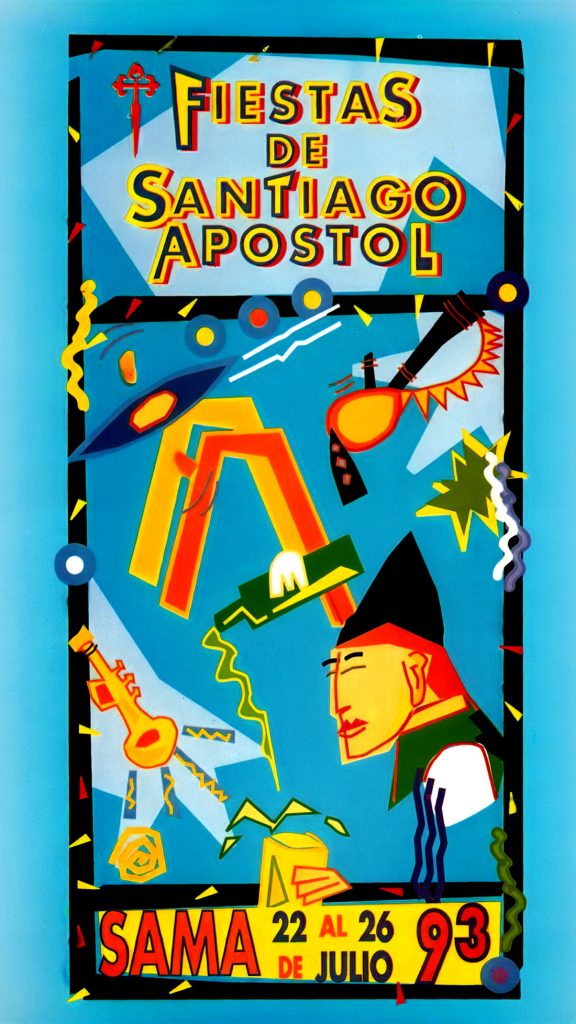 Portfolio Fiestas de Santiago. 236 Paginas. Langreo. Asturias 1993