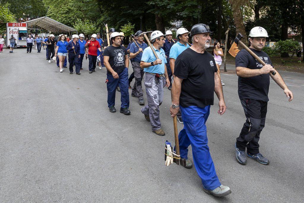 76 Concurso Nacional de Entibadores Mineros. Langreo. Asturias 2024