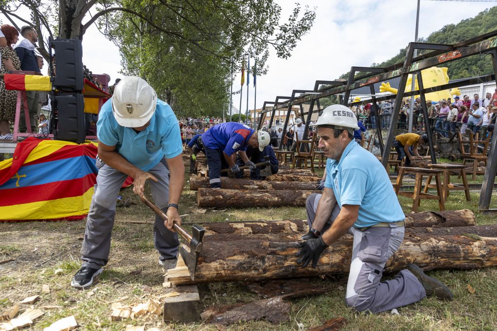 76 Concurso Nacional de Entibadores Mineros. Langreo. Asturias 2024