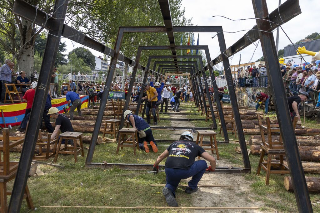 76 Concurso Nacional de Entibadores Mineros. Langreo. Asturias 2024