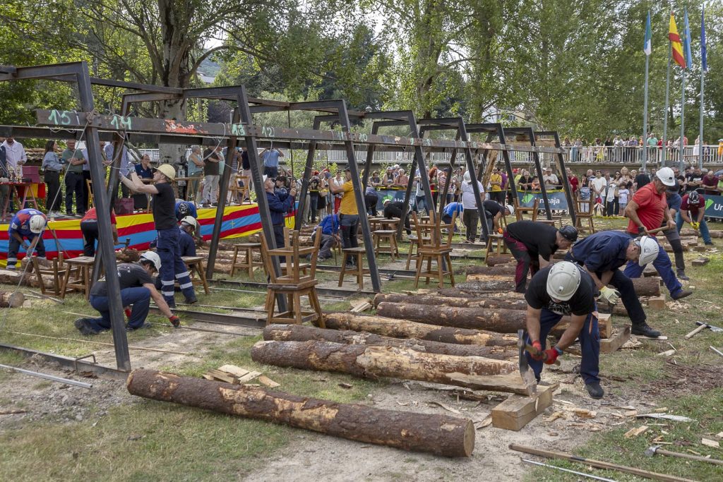76 Concurso Nacional de Entibadores Mineros. Langreo. Asturias 2024