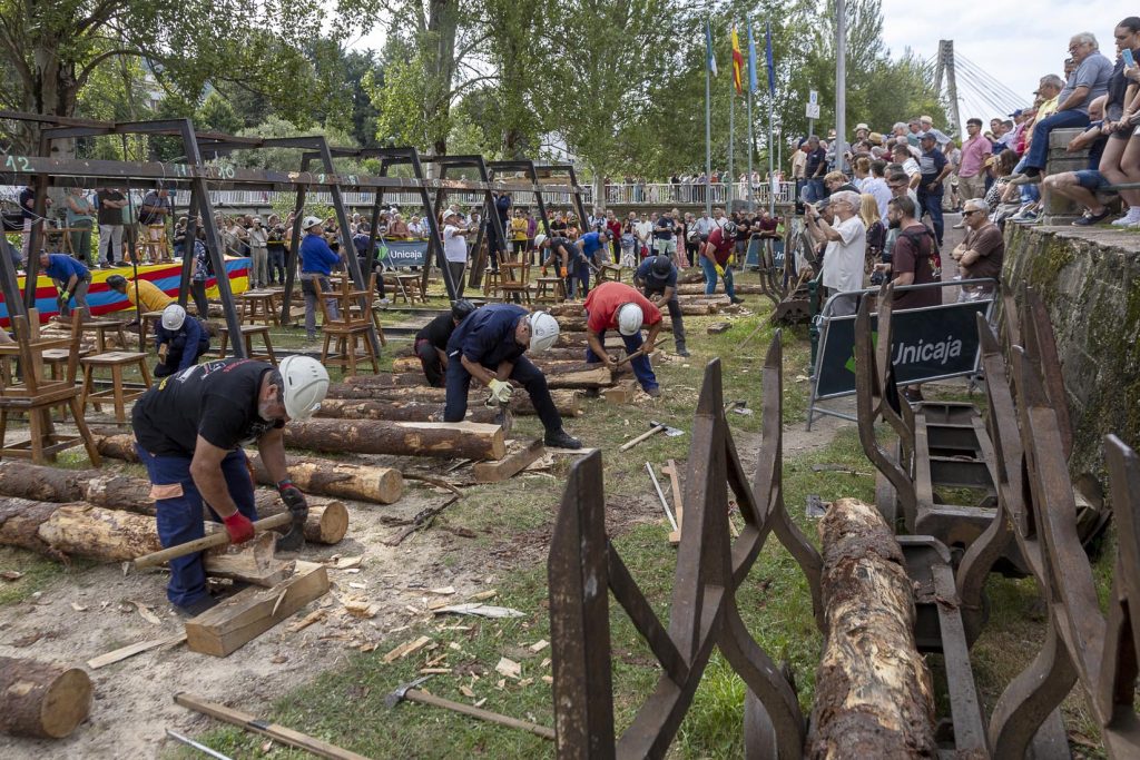 76 Concurso Nacional de Entibadores Mineros. Langreo. Asturias 2024