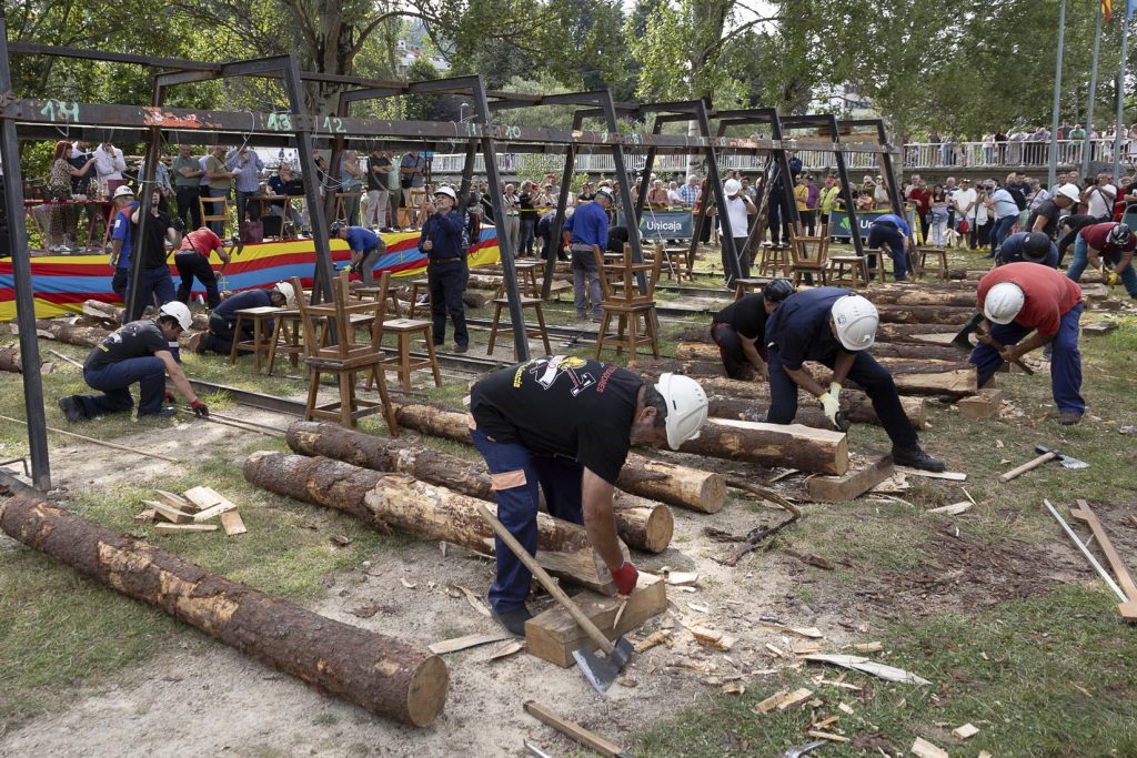 76 Concurso Nacional de Entibadores Mineros. Langreo. Asturias 2024