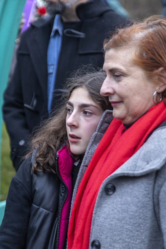 Despedida a Anita Sirgo, emblema de la lucha antifranquista. Langreo. Asturias 2024