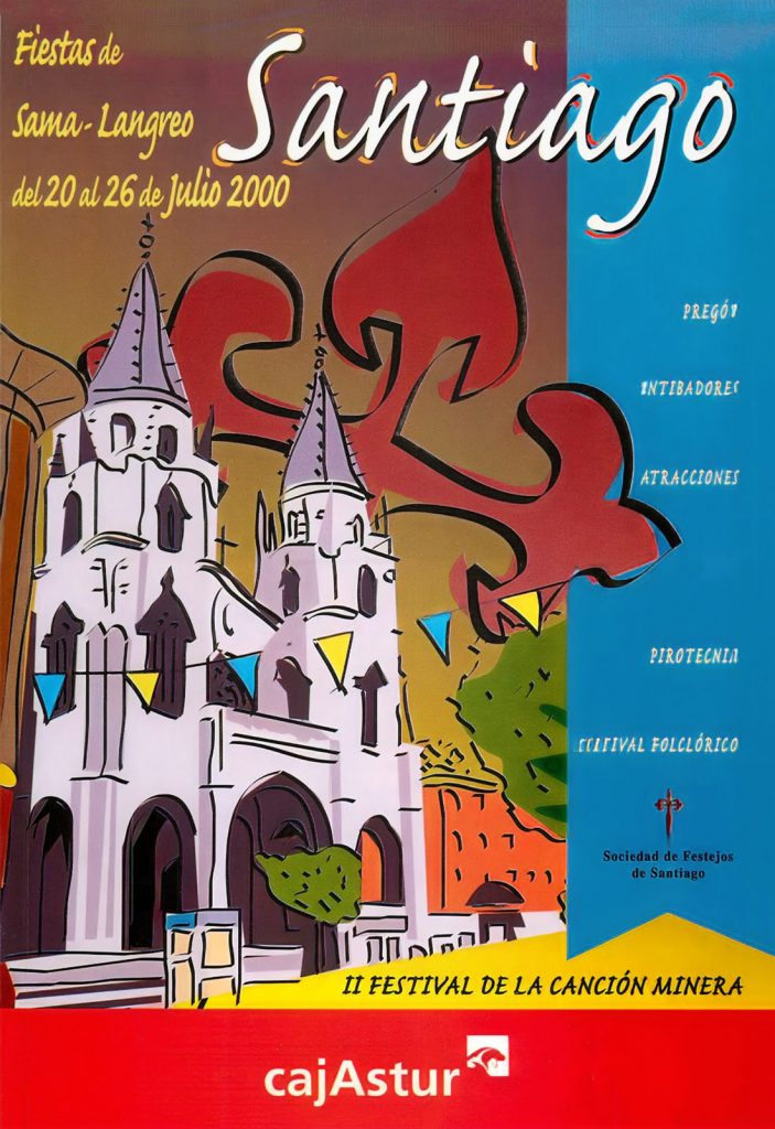 Portfolio Fiestas de Santiago. 292 Paginas. Langreo. Asturias 2000