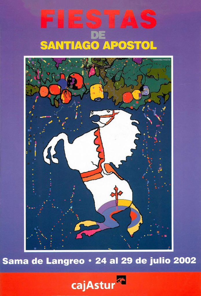 Portfolio Fiestas de Santiago. 300 Paginas. Langreo. Asturias 2002
