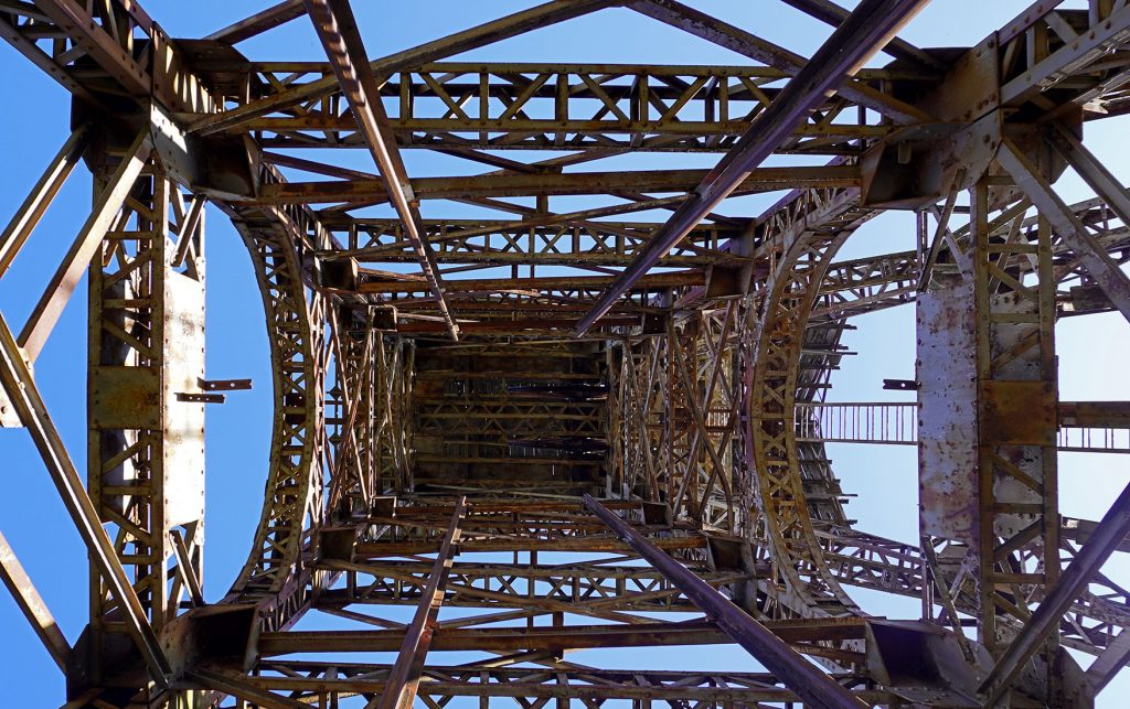 Vista del embarque del Pozo Ibarra. Ciñera. León. 2024