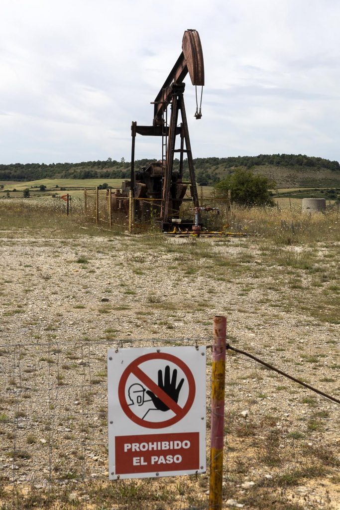 Campo petrolífero de Ayoluengo. Compañía petrolífera de Sedano. Museo del Petróleo. Sargentes de La Lora. Burgos 2024