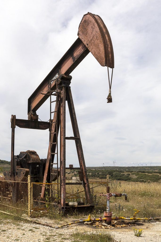 Campo petrolífero de Ayoluengo. Compañía petrolífera de Sedano. Museo del Petróleo. Sargentes de La Lora. Burgos 2024