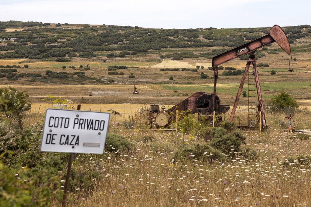 Campo petrolífero de Ayoluengo. Compañía petrolífera de Sedano. Museo del Petróleo. Sargentes de La Lora. Burgos 2024