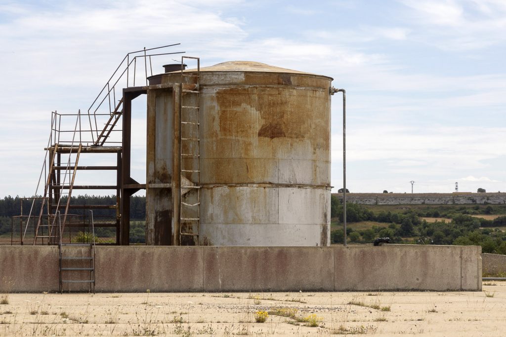 Campo petrolífero de Ayoluengo. Compañía petrolífera de Sedano. Museo del Petróleo. Sargentes de La Lora. Burgos 2024