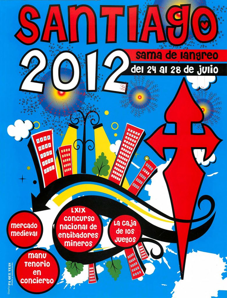 Portfolio Fiestas de Santiago. 216 Paginas. Langreo. Asturias 2012