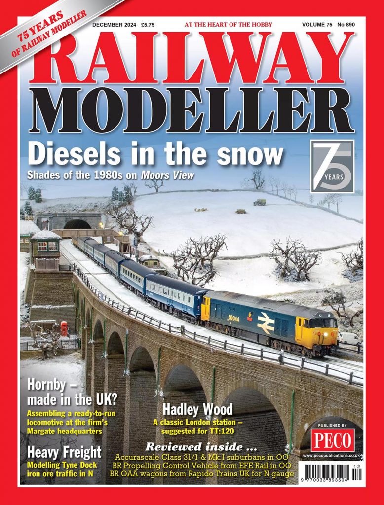 Revista Railway Modeller Nº890. Diciembre 2024