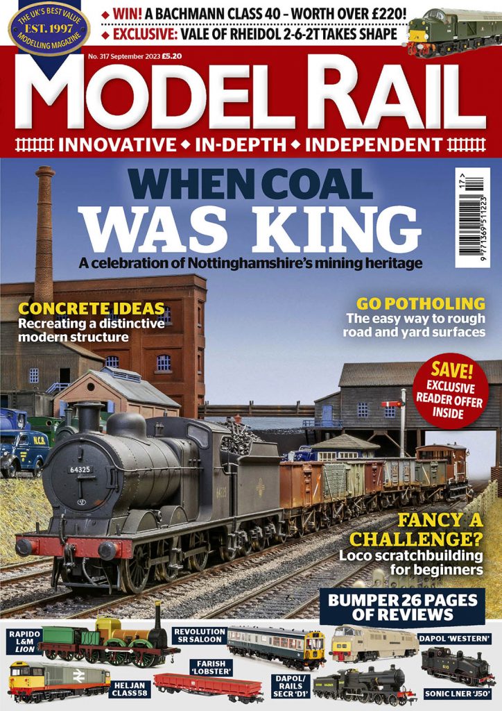 Portada de la revista Model Rail. n317. Septiembre 2023