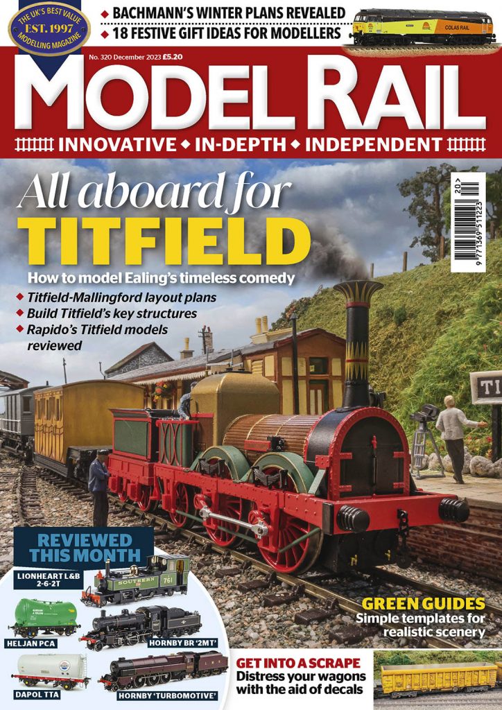 Portada de la revista Model Rail. n320. Diciembre 2023