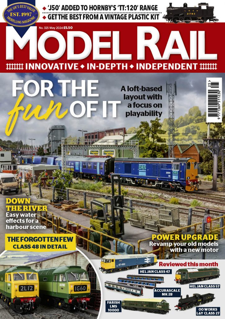 Portada de la revista Model Rail. n325. Mayo 2024