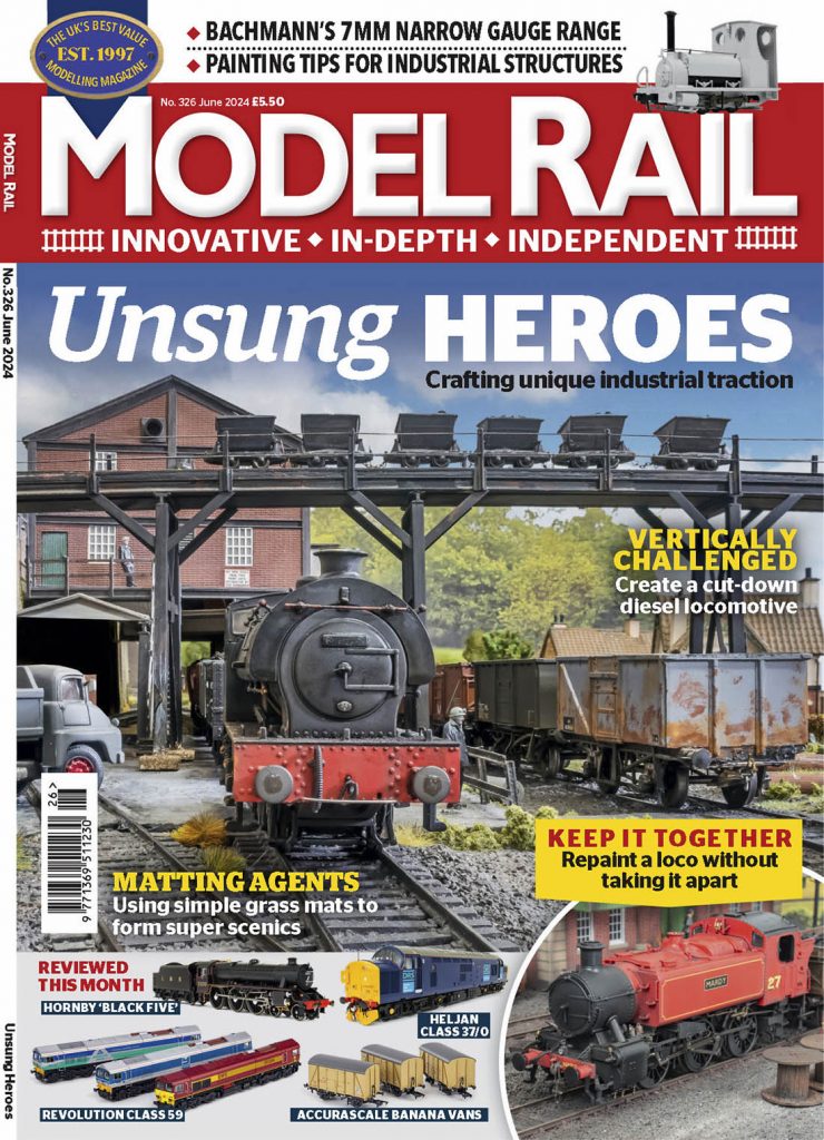 Portada de la revista Model Rail. n326. Junio 2024