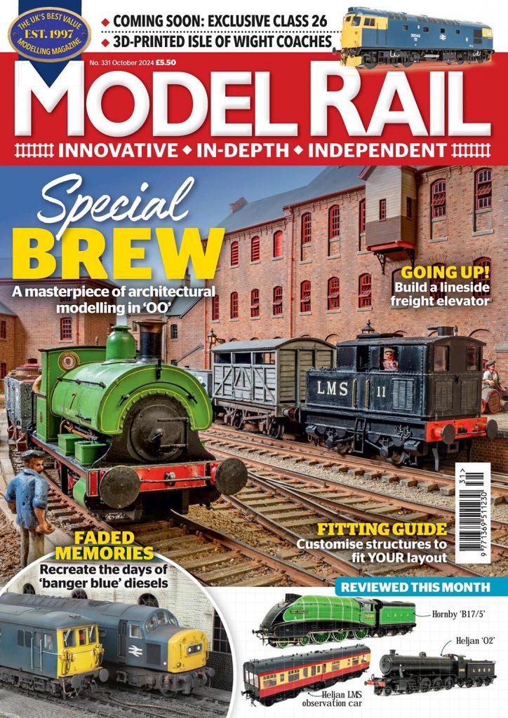 Portada de la revista Model Rail. n331. Octubre 2024
