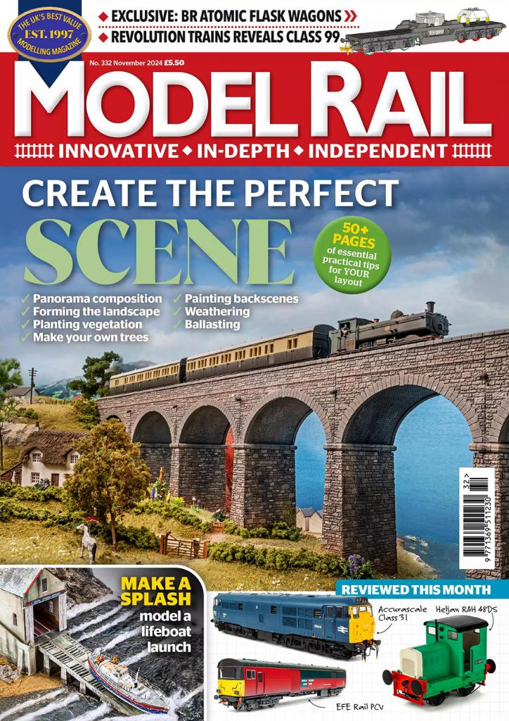 Portada de la revista Model Rail. n332. Noviembre 2024