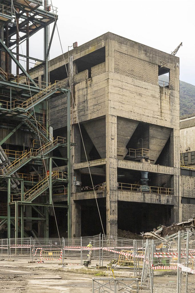 Desmantelamiento de la Central Termica del Narcea. Soto de la Barca. Tineo. Asturias 2023