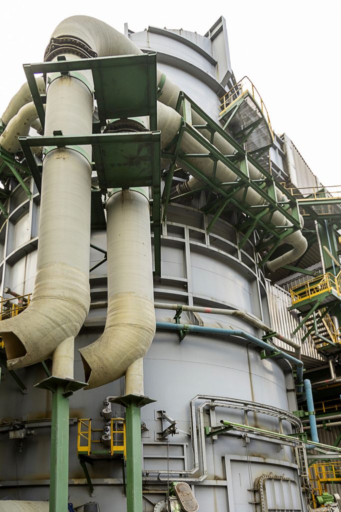 Desmantelamiento de la Central Termica del Narcea. Soto de la Barca. Tineo. Asturias 2023